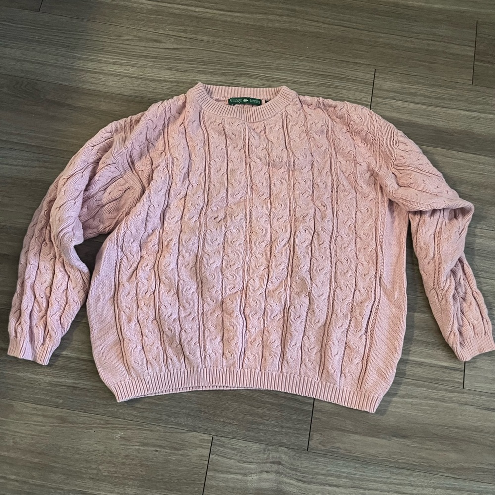 Large Pink Sweater